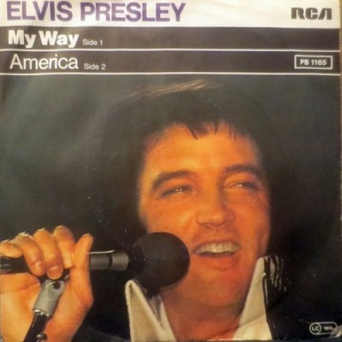 7", Single, RP Elvis Presley - My Way / America
