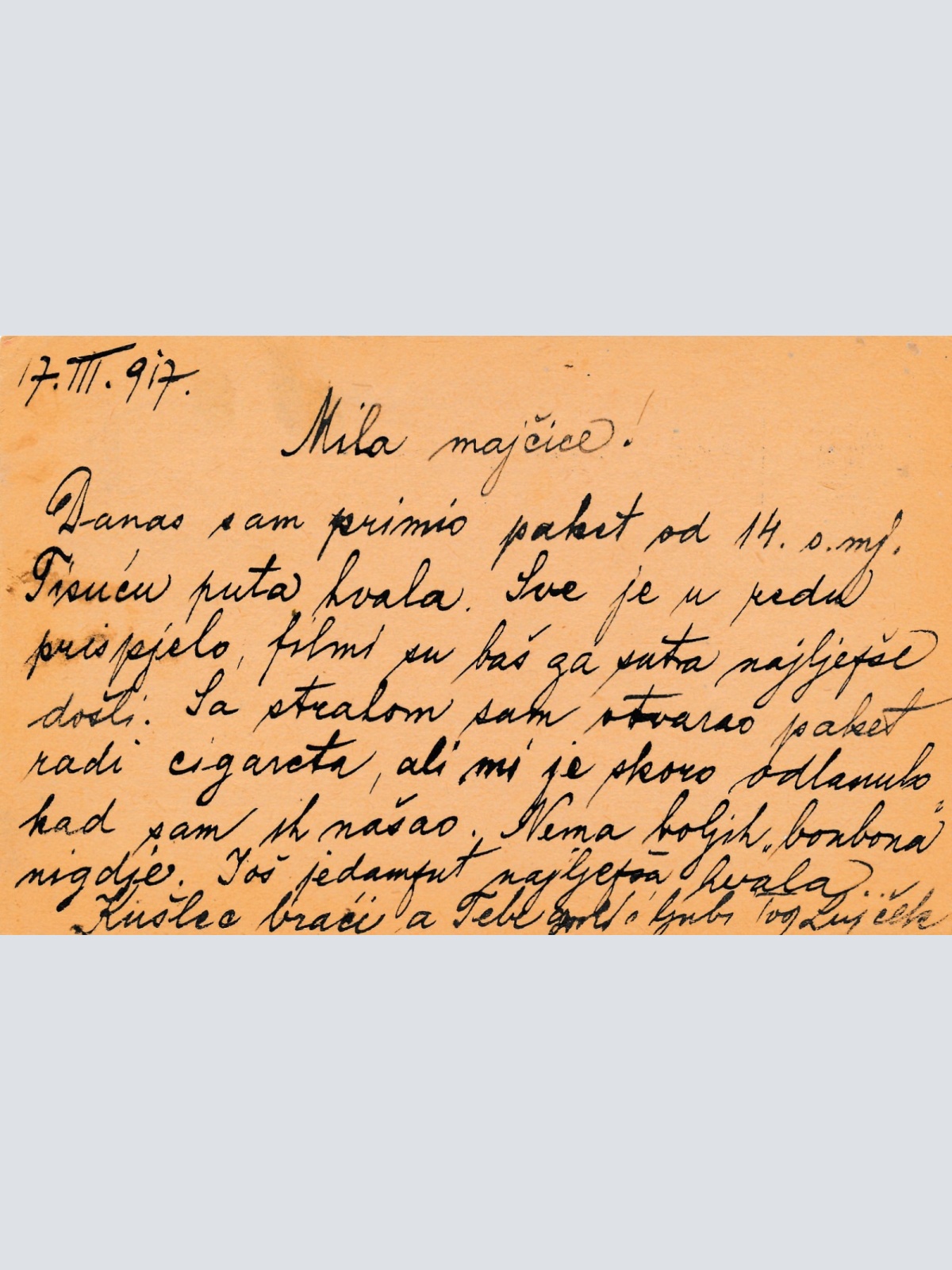 Feldpostkarte Nr. 406 K.K Reserveoffizierschule (16338)