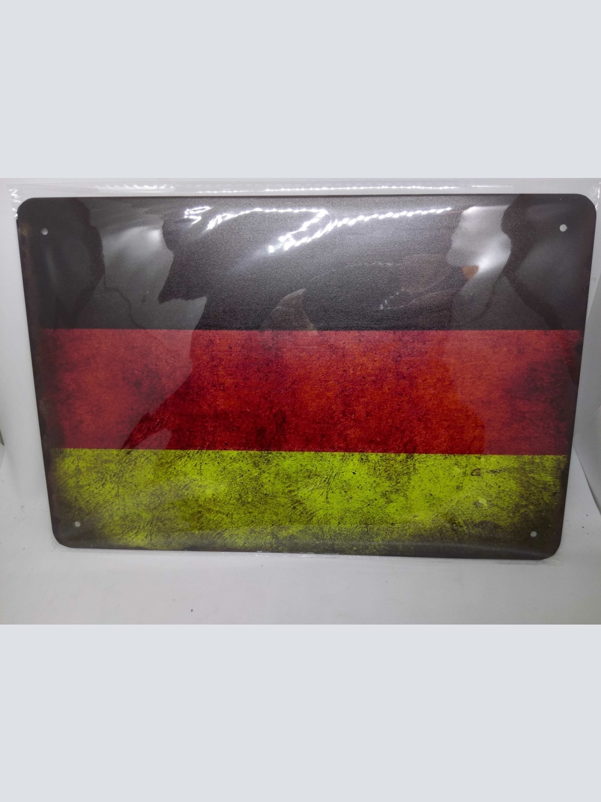 Nostalgie Retro Blechschild Deutschland Flagge 30x20 60225