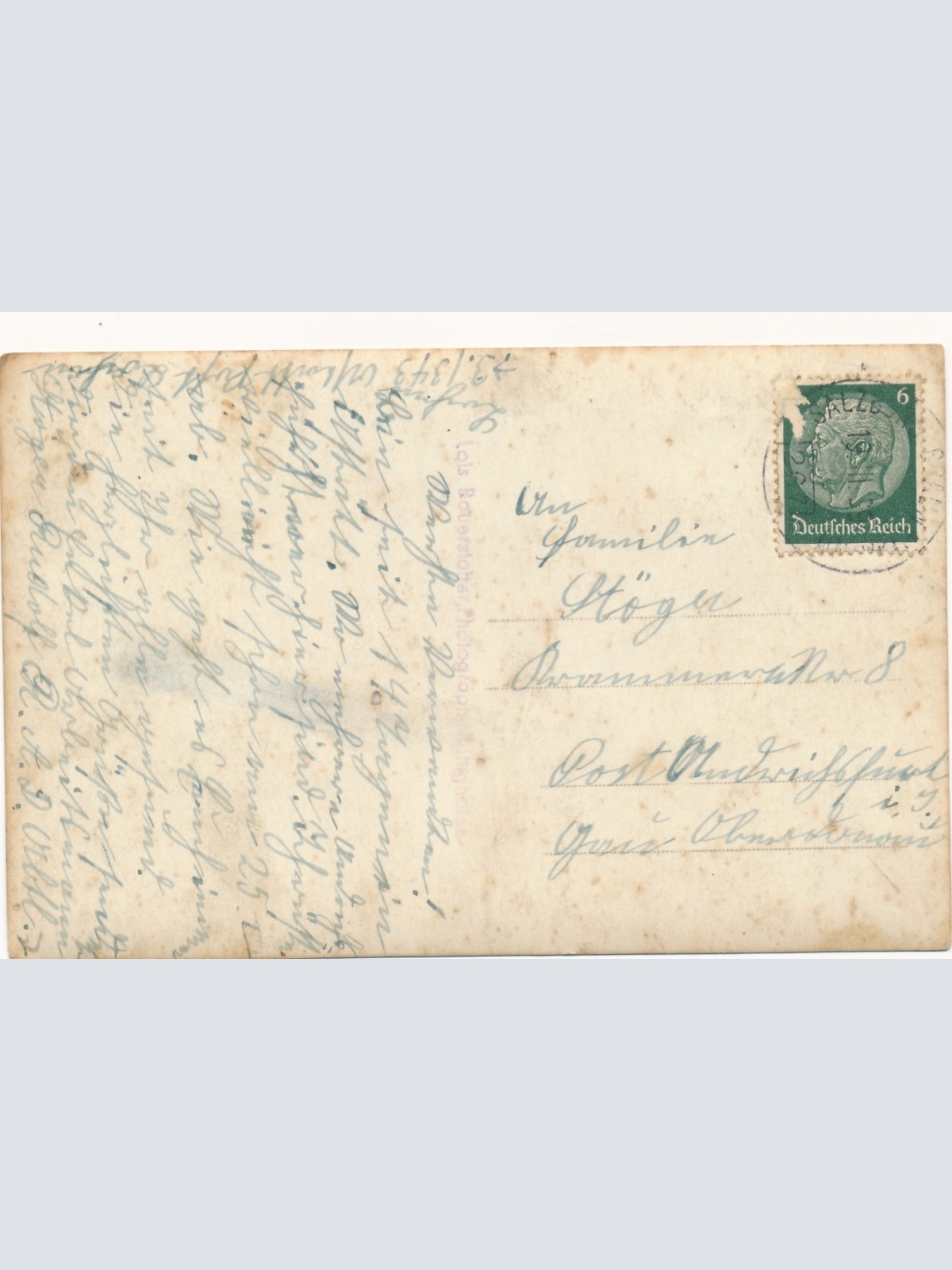 AK aus Astätt Post Lochen Oberdonau Oberöst. Ansichtskarte (16385)