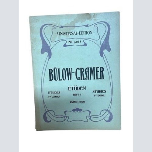 60 ausgewählte Klavier-Etüden. 3. vermehrte und verbesserte Ausgabe Cramer, J. B