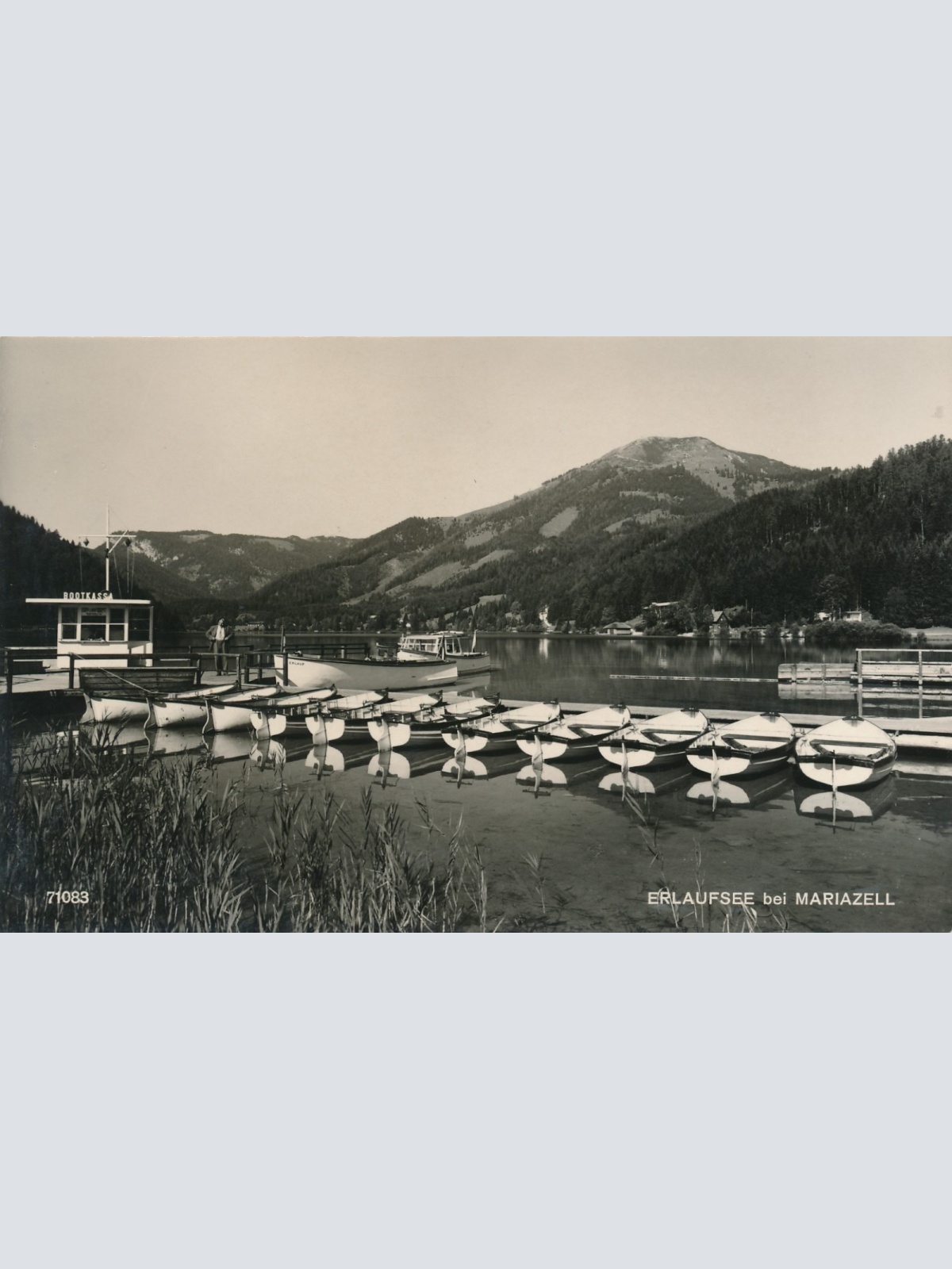 AK vom Erlaufsee bei Mariazell Steiermark Ansichtskarte (16479)