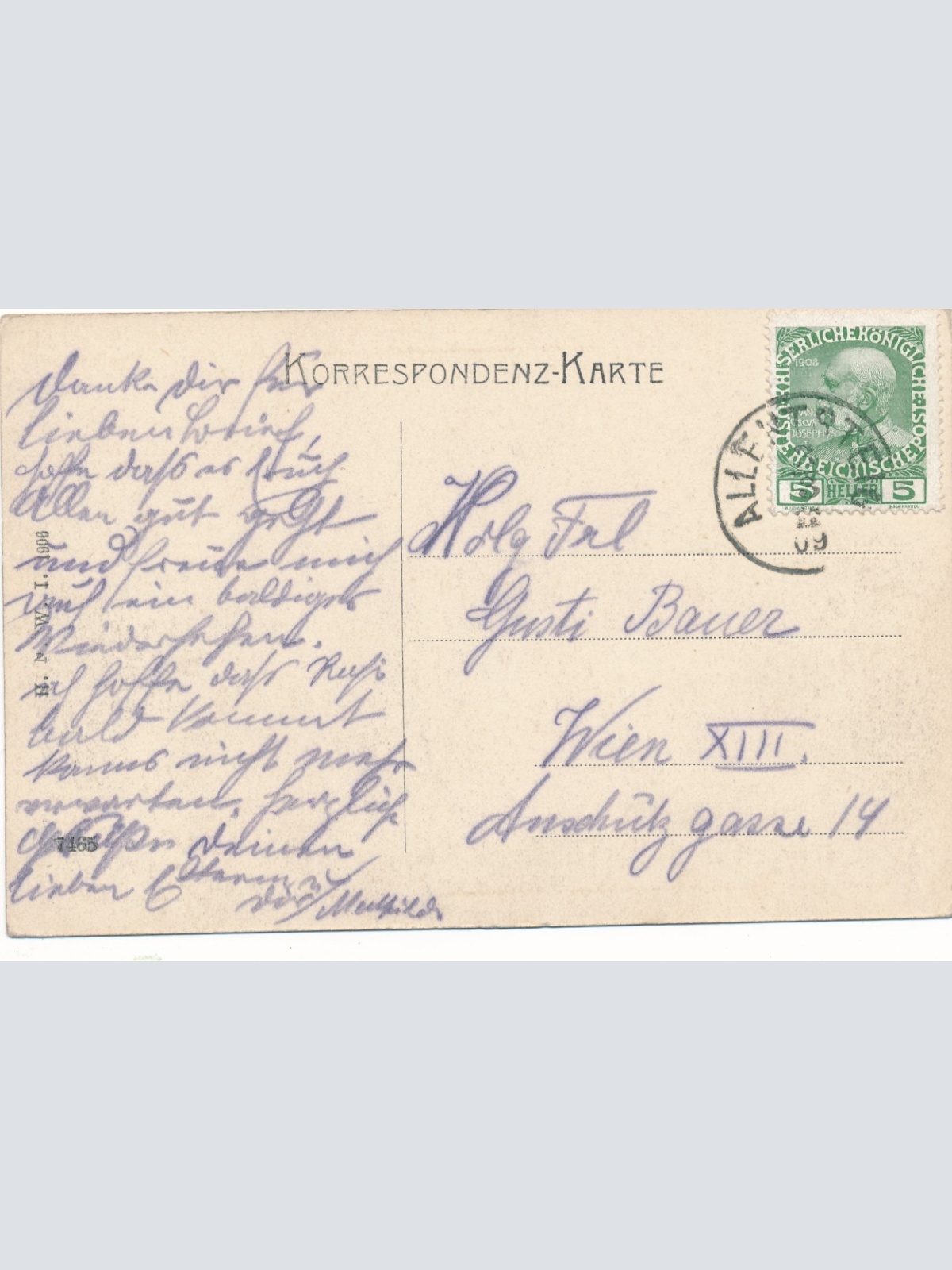 AK aus Allensteig Niederösterreich Ansichtskarte (16312)