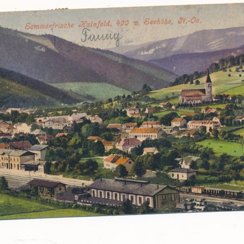 AK aus Hainfeld Niederösterreich Ansichtskarte (16315)
