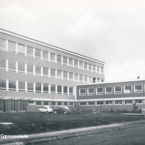 AK aus Horn mit Gymnasium Niederösterreich Ansichtskarte (16316)