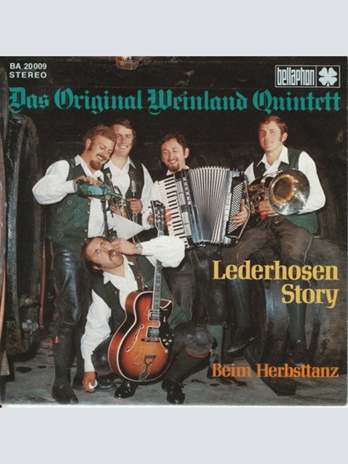 7" Das Original Weinland Quintett* - Lederhosen Story