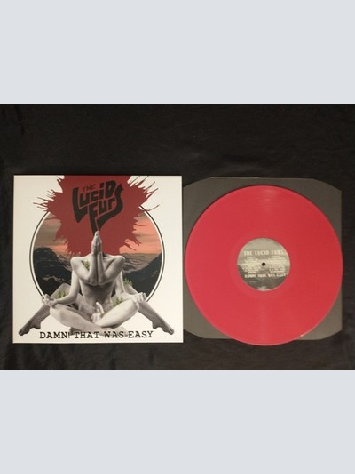LP, Red The Lucid Furs - Damn! That Was Easy