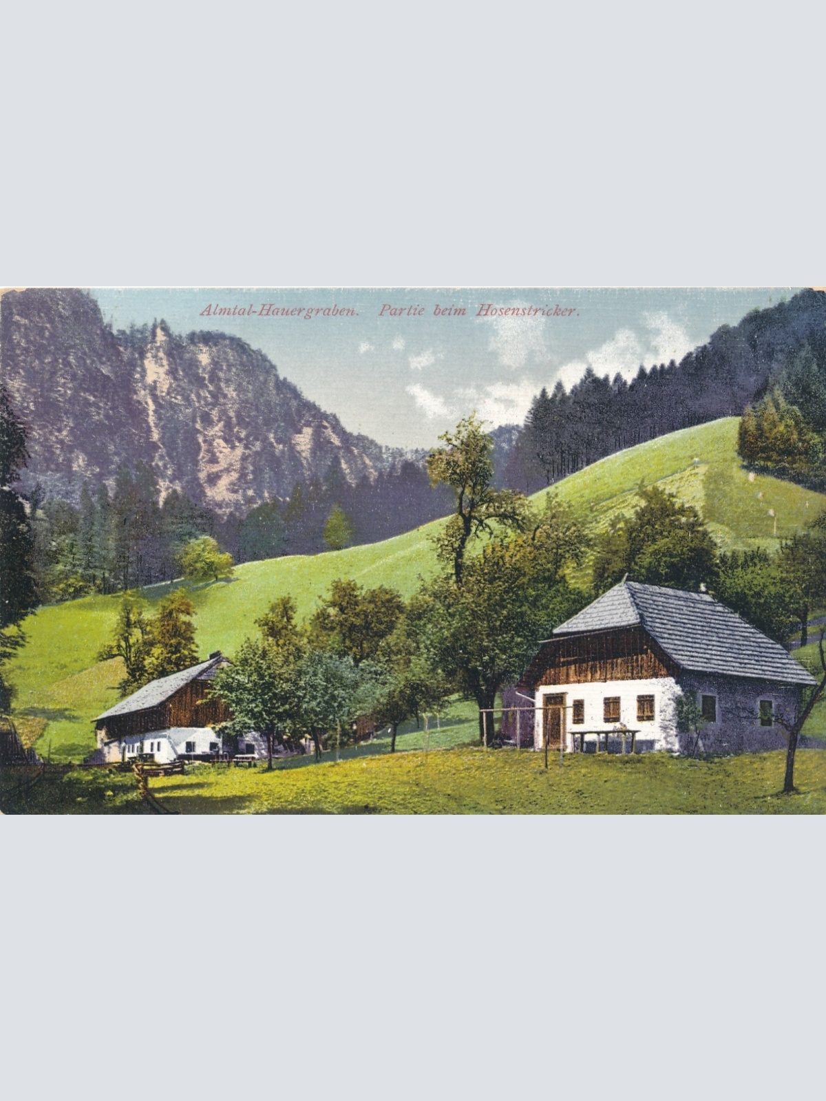 AK aus Hauergraben Oberösterreich Ansichtskarte (16436)