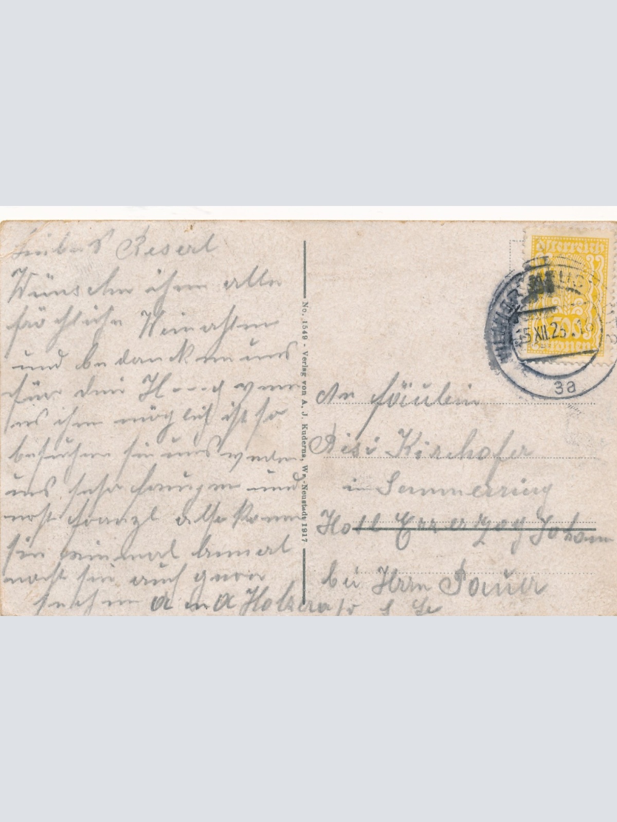 AK aus Wr. Neustadt Hauptplatz Niederösterreich Ansichtskarte (16645)