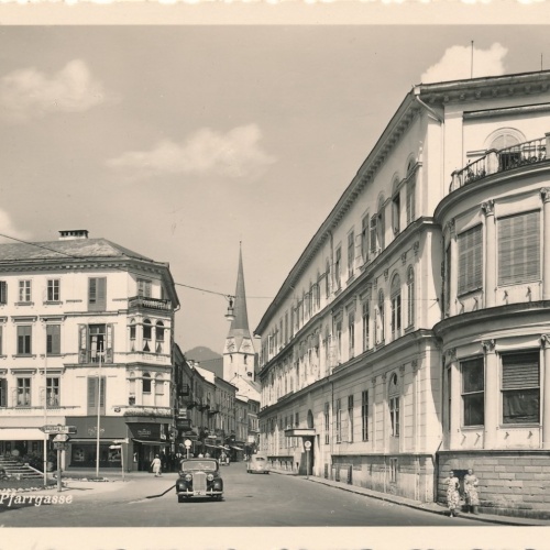 AK aus Bad Ischl Pfarrgasse Oberösterreich Ansichtskarte (16617)