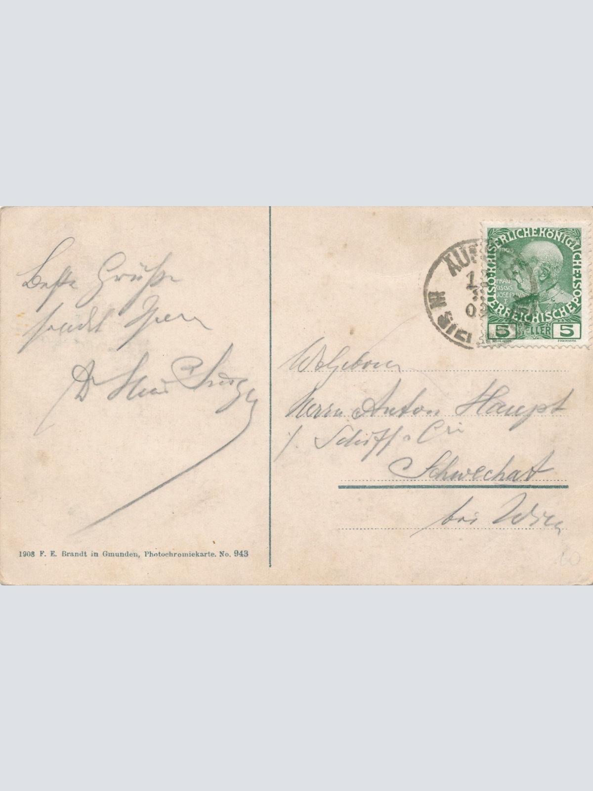 AK aus Bad Ischl Sausender Stein Oberösterreich Ansichtskarte (16616)