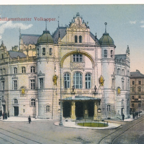 AK aus Wien Jubiläumstheater Ansichtskarte (16635)