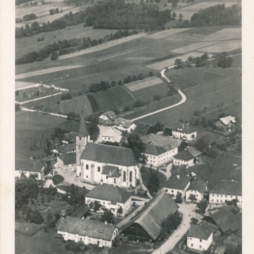 AK aus Natterbach Fliegeraufnahme Oberösterreich Ansichtskarte (16545)