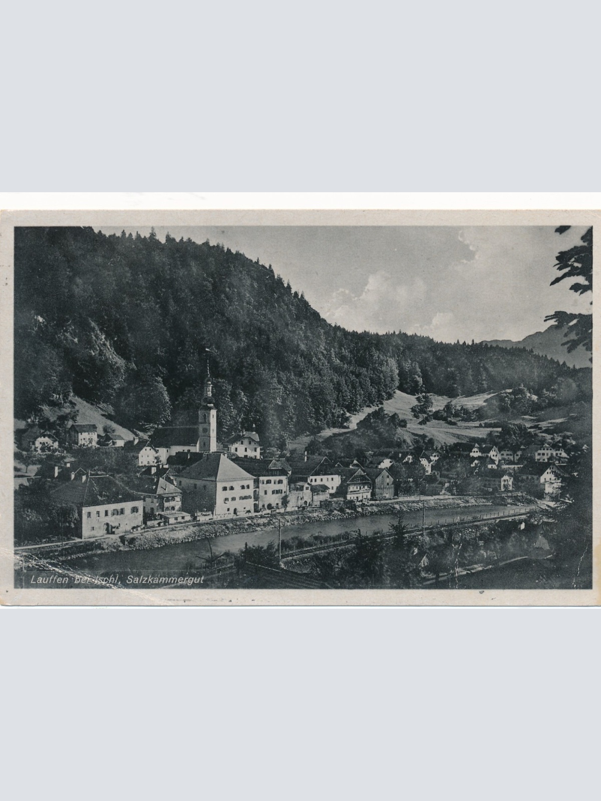 AK aus Lauffen bei Ischl Oberösterreich Ansichtskarte (16528)