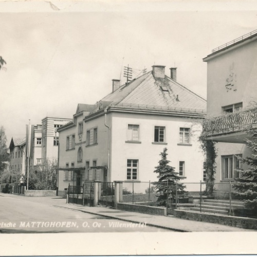 AK aus Mattighofen Villenviertel Oberösterreich Ansichtskarte (16533)
