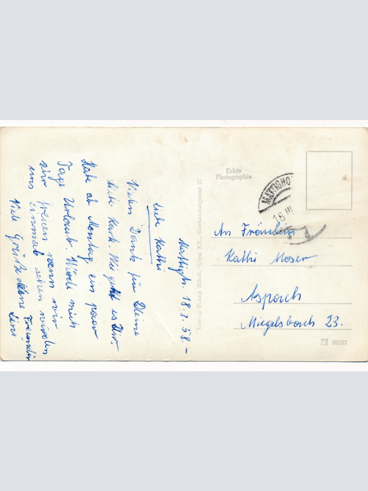 AK aus Mattighofen Villenviertel Oberösterreich Ansichtskarte (16533)