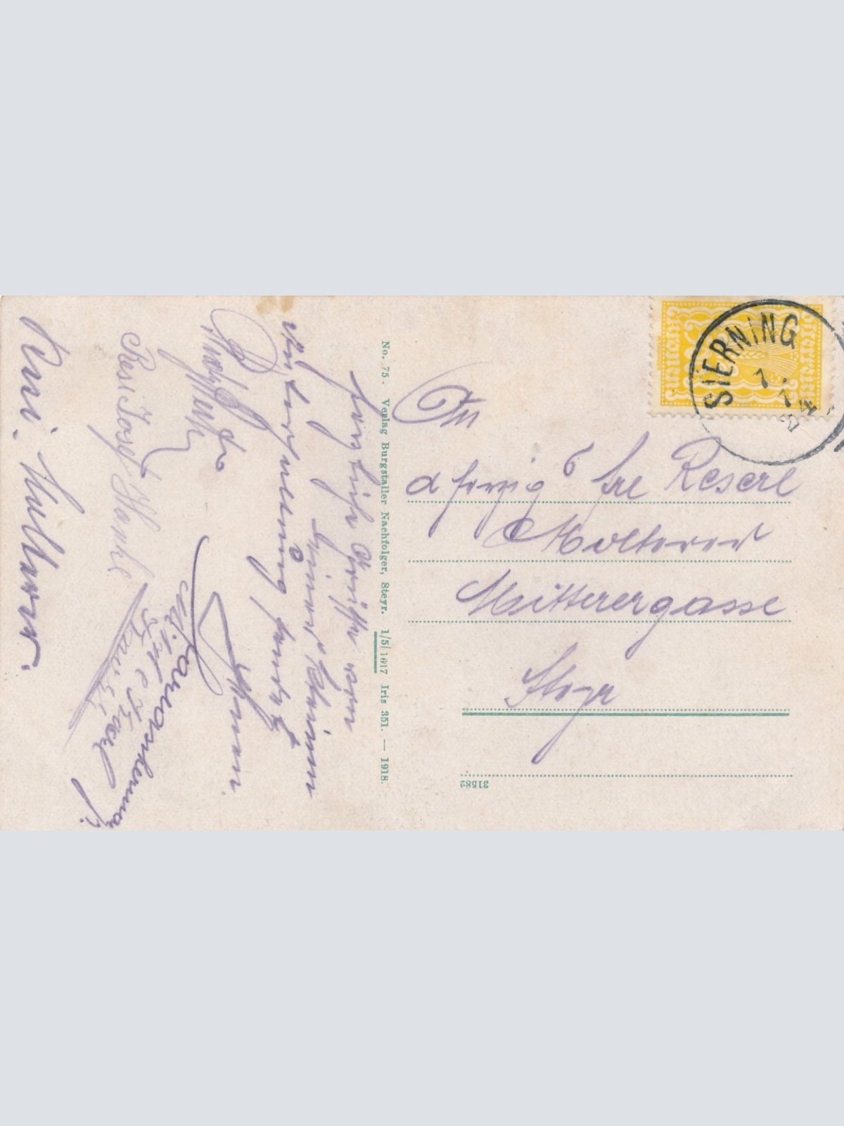 AK aus Sierning Oberösterreich Ansichtskarte (16531)