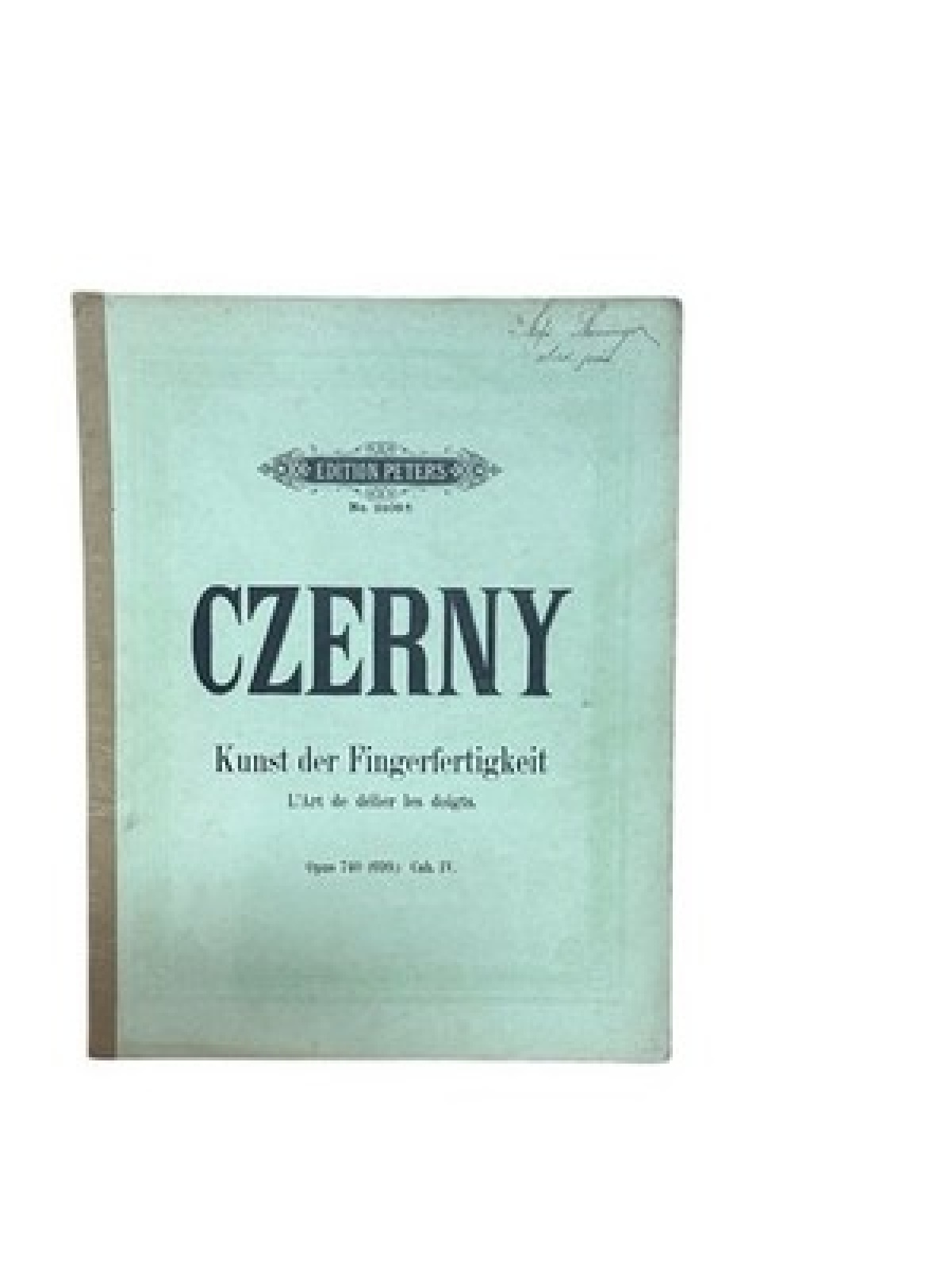 Die Kunst der Fingerfertigkeit Heft I - V Klavier / Piano (Edition Peters) Grete