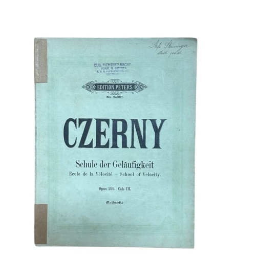 Schule der Geläufigkeit op. 299, Heft IV: für Klavier / Shcool of Velocity für K