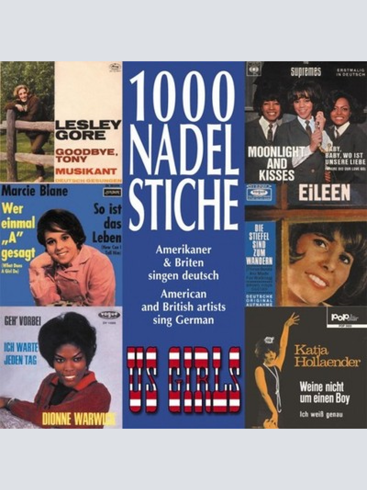 CD, Comp Various - 1000 Nadelstiche - Amerikaner & Briten Singen Deutsch - Fo...