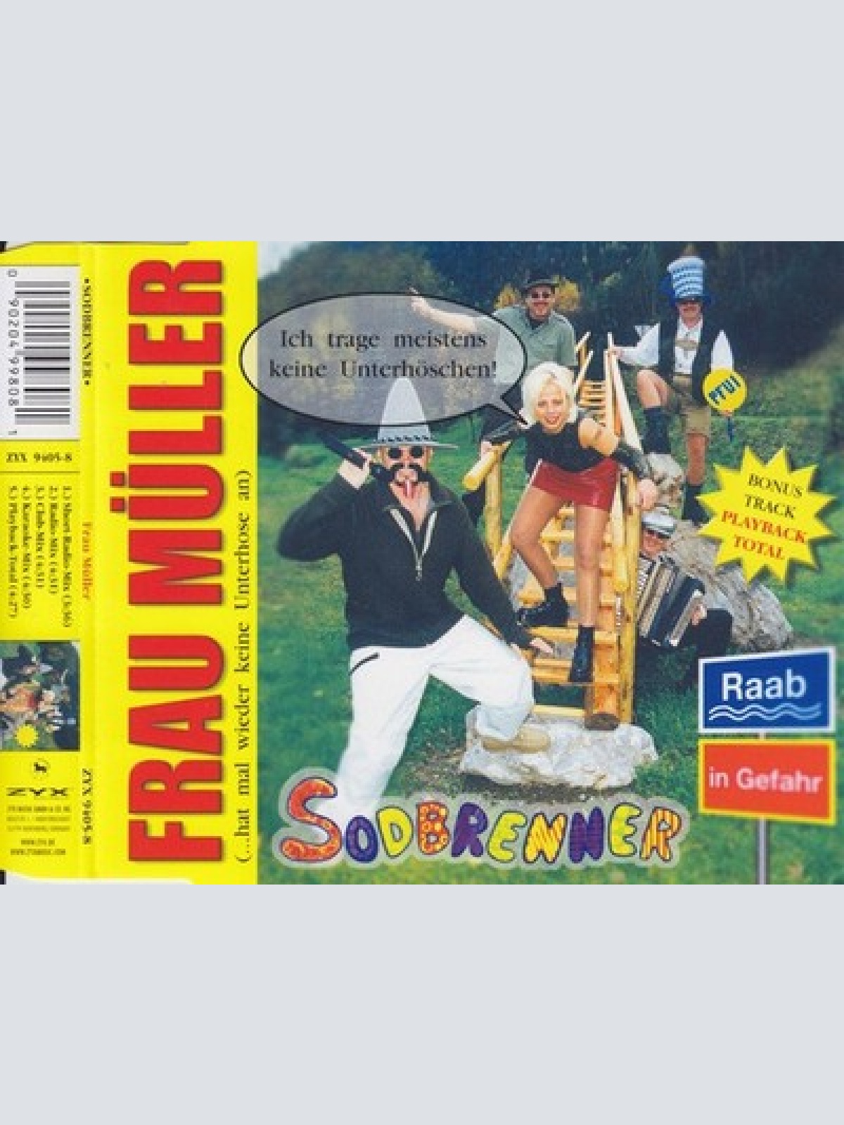 CD, Maxi Sodbrenner - Frau Müller (...Hat Mal Wieder Keine Unterhose An)