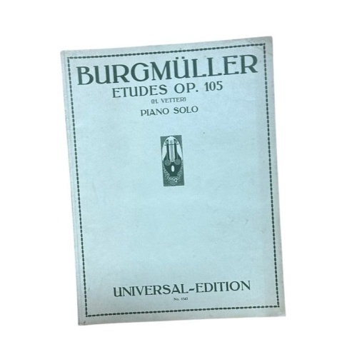 Etüden op. 109, piano solo. 18 Genre-Etüden als Folge der leichten Übungen Burgm