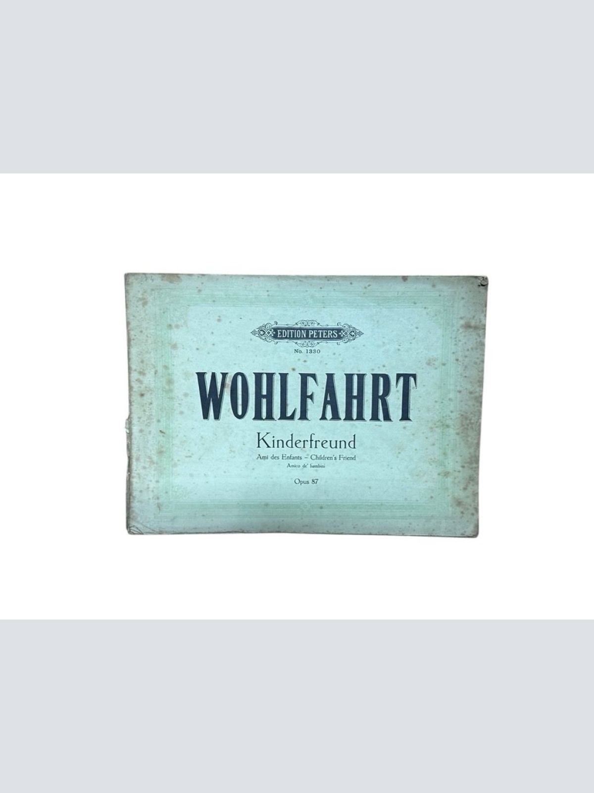 Musikalischer Kinderfreund : melodische Klavierstu?cke zu 4 Ha?nden fu?r den Anf