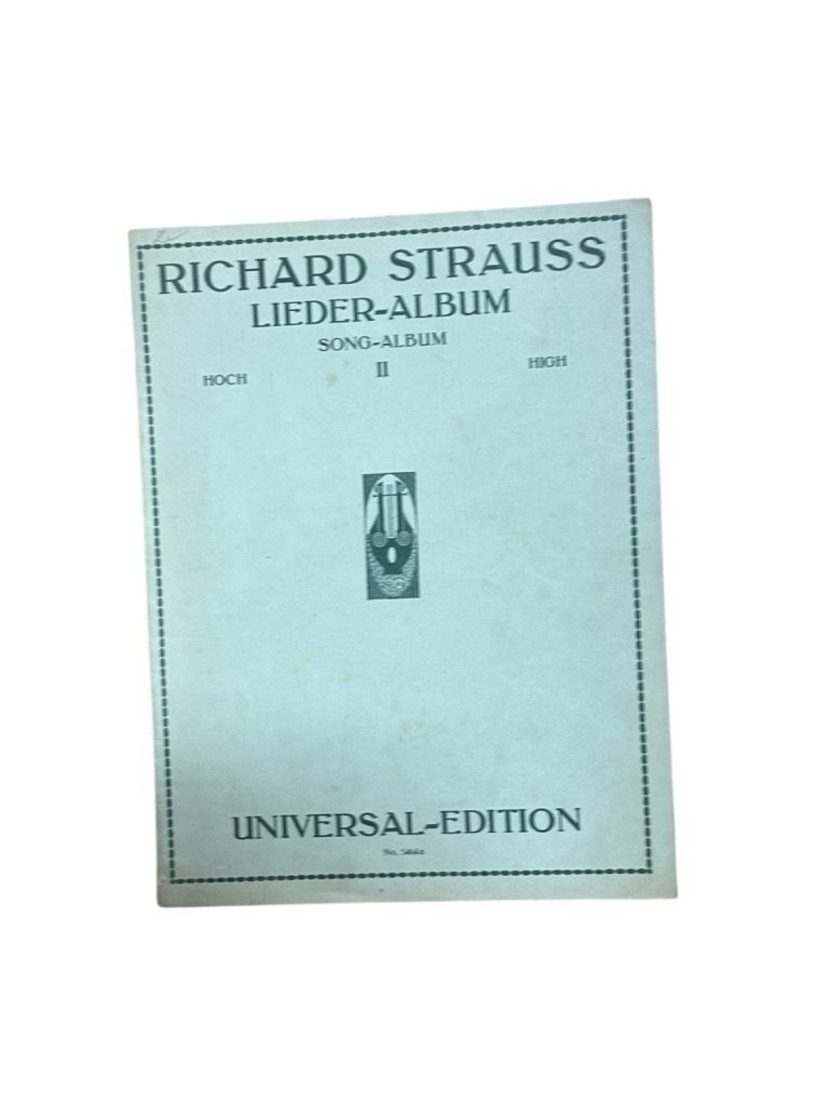 Lieder-Album, Heft II Strauss, Richard: