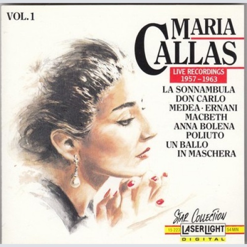 CD, Comp Maria Callas - Vol. 1 [Live Recordings 1957 - 1963]