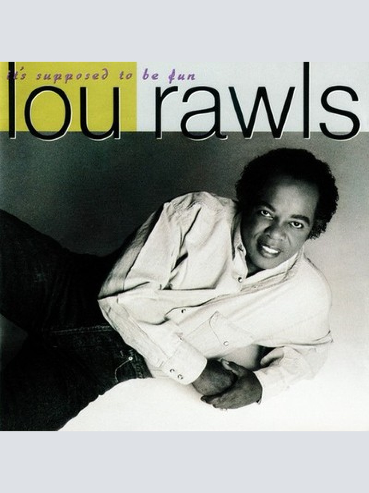 CD, Album Lou Rawls - It's Supposed To Be Fun