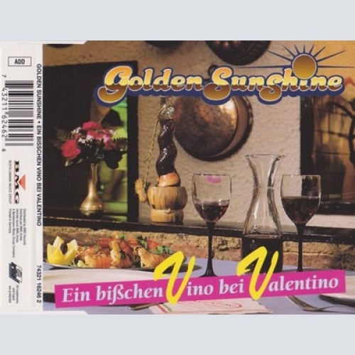 CD, Maxi Golden Sunshine - Ein Bißchen Vino Bei Valentino