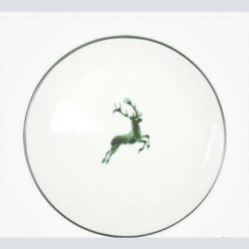 Gmundner Keramik Grüner Hirsch Speiseteller  28 cm