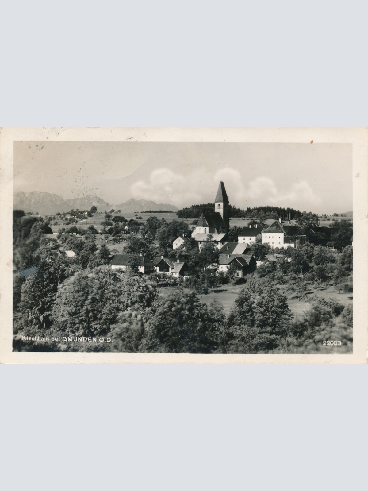 AK aus Kirchham Oberösterreich Ansichtskarte (16686)