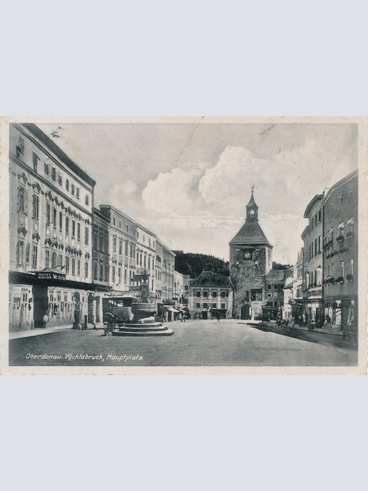 AK aus Vöcklabruck Hauptplatz Oberösterreich Ansichtskarte (16664)