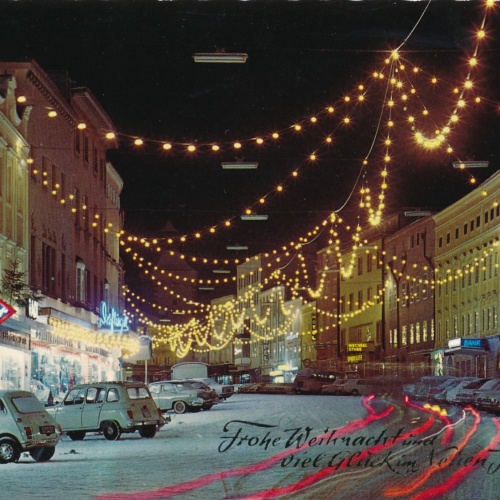 AK aus Vöcklabruck Frohe Weihnachten Oberösterreich Ansichtskarte (16678)