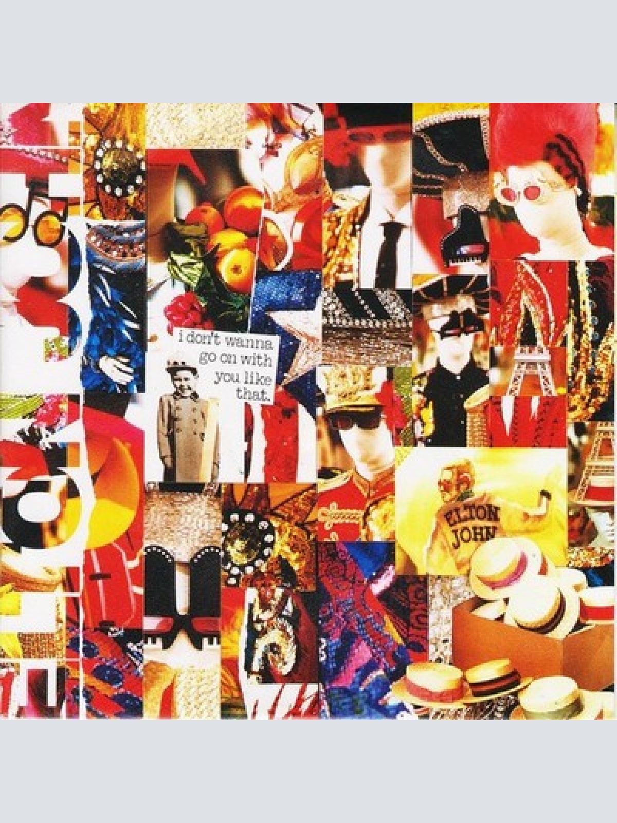 7", Single Elton John - I Don't Wanna Go On With You Like That