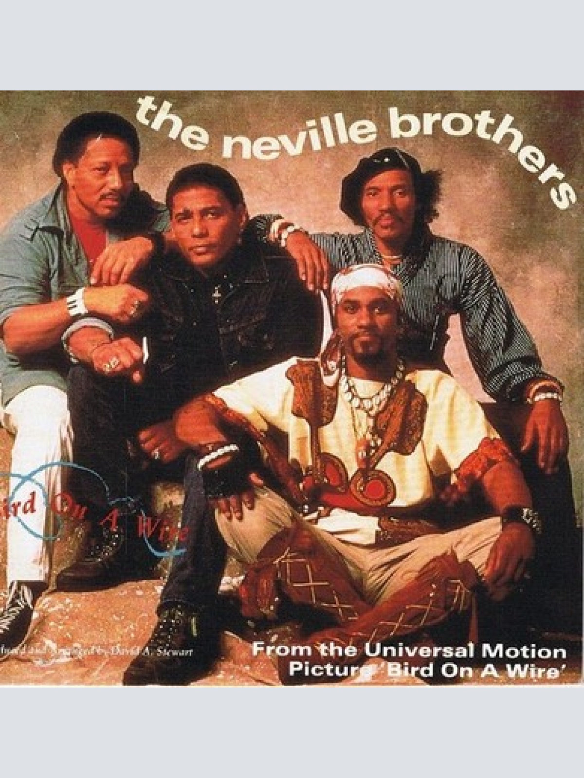 7", Single The Neville Brothers - Bird On A Wire