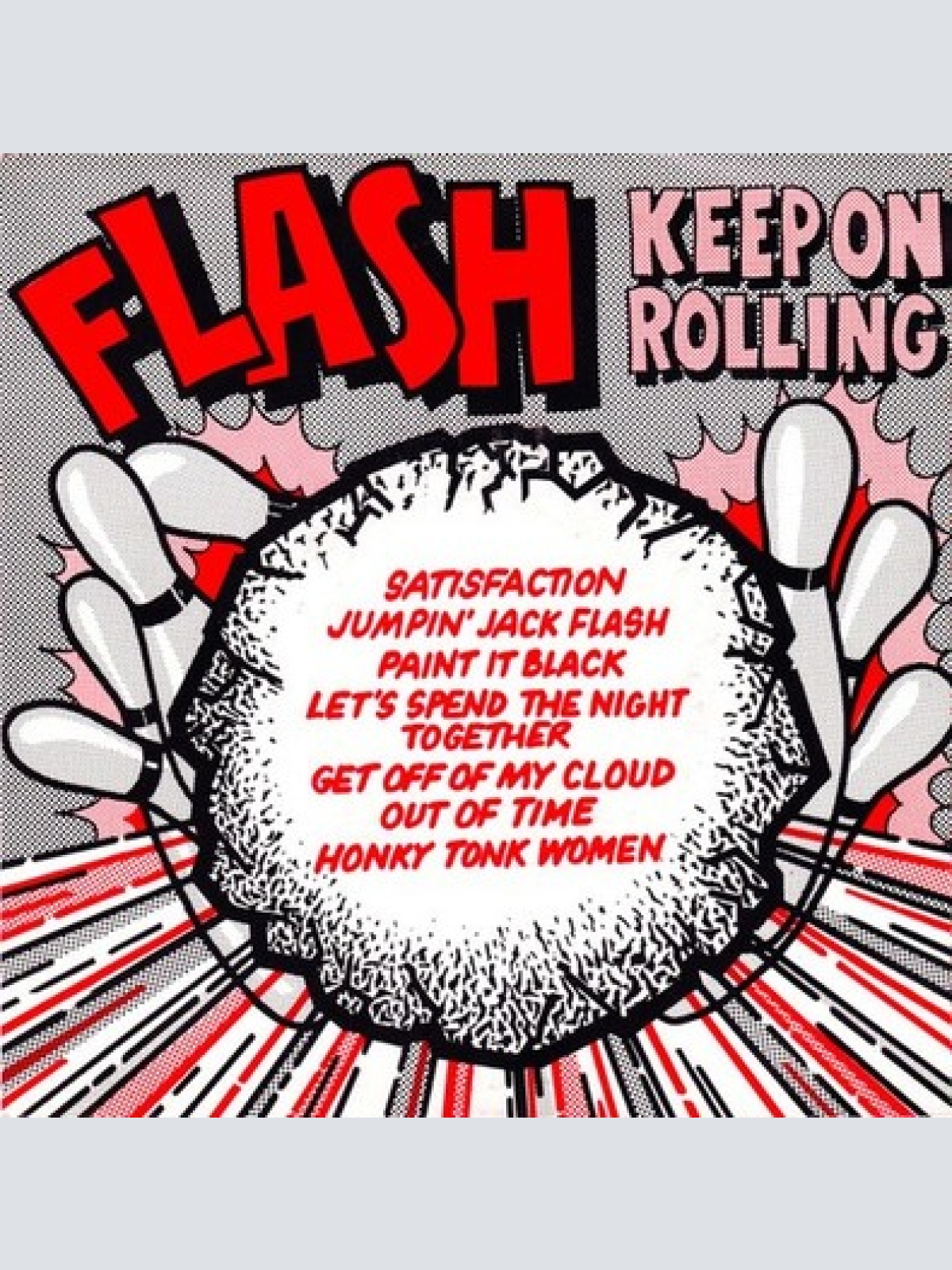 7", Single Flash (16) - Keep On Rolling