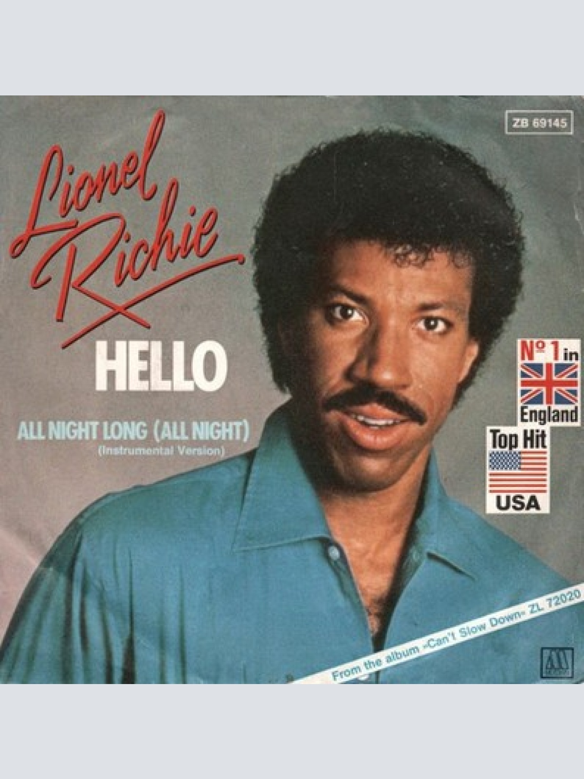 7", Single Lionel Richie - Hello