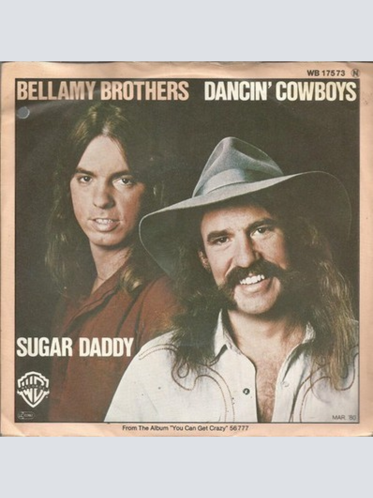 7", Single Bellamy Brothers - Dancin' Cowboys