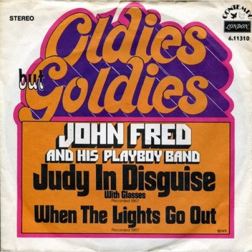 7", Single, RE John Fred & His Playboy Band - Judy In Disguise (With Glasses)