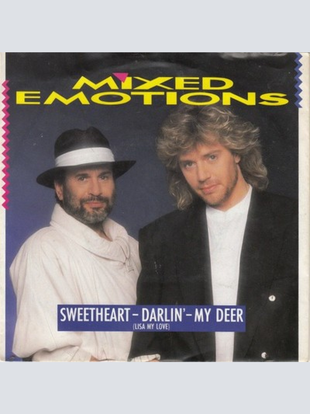 7", Single Mixed Emotions - Sweetheart - Darlin' - My Deer (Lisa My Love)