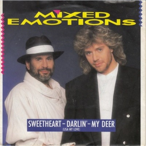 7", Single Mixed Emotions - Sweetheart - Darlin' - My Deer (Lisa My Love)