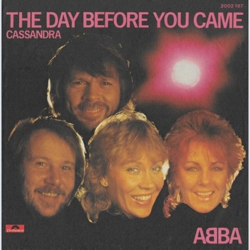7", Single ABBA - The Day Before You Came