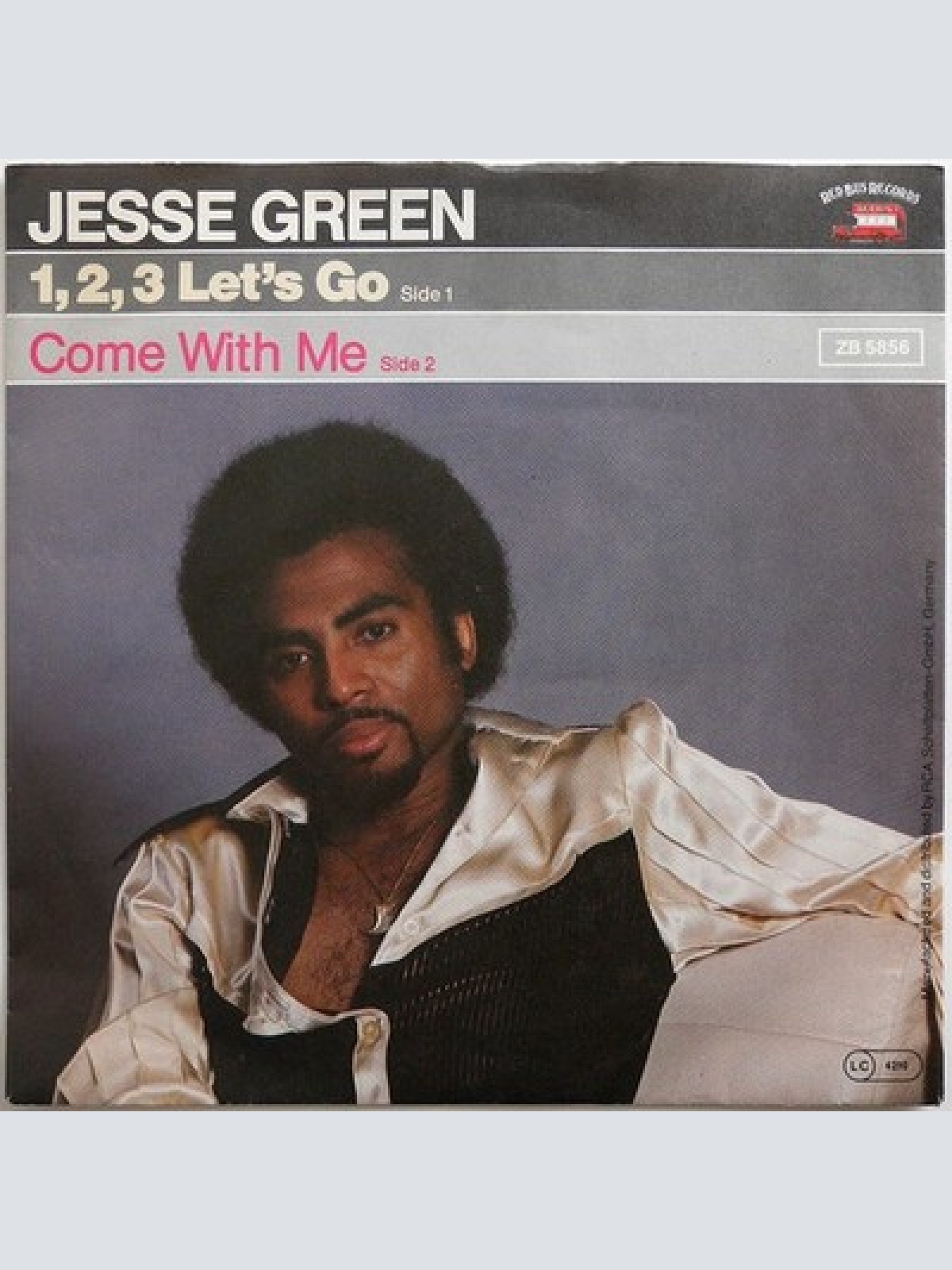 7", Single Jesse Green - 1, 2, 3, Let's Go
