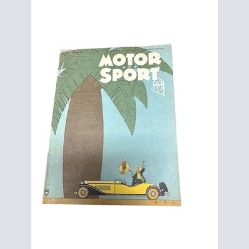 Zeitschrift 'Motor und Sport', Jahrgang 1930, Heft 35
