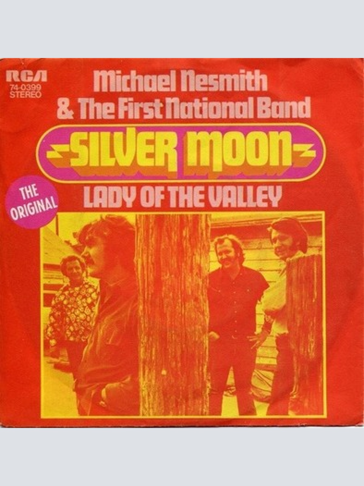 7", Single Michael Nesmith & The First National Band - Silver Moon