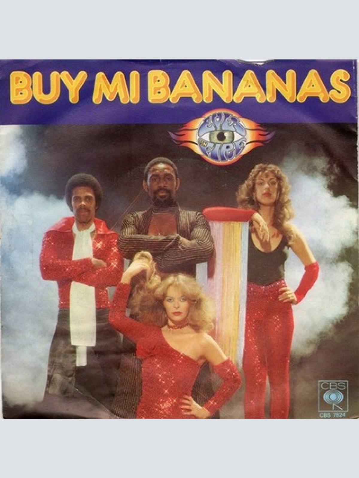 7", Single Eyes On Fire - Buy Mi Bananas