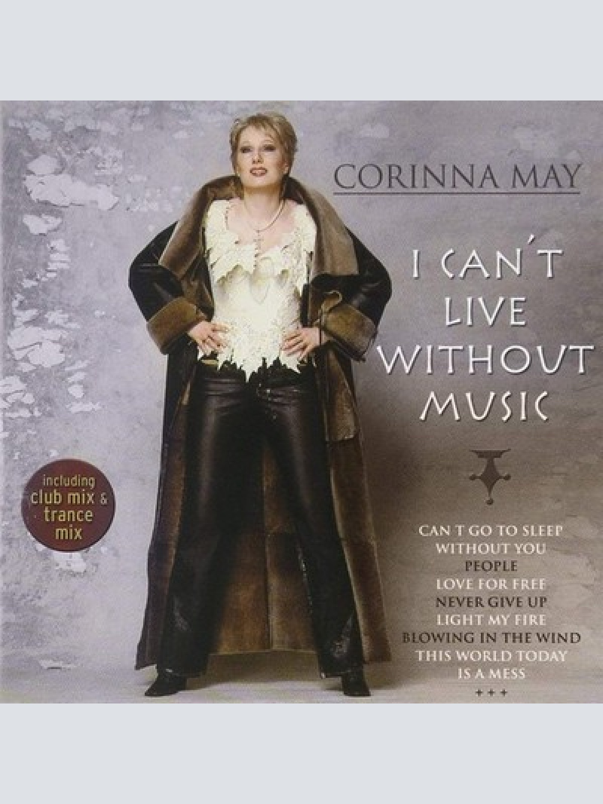CD, Album Corinna May - I Can't Live Without Music
