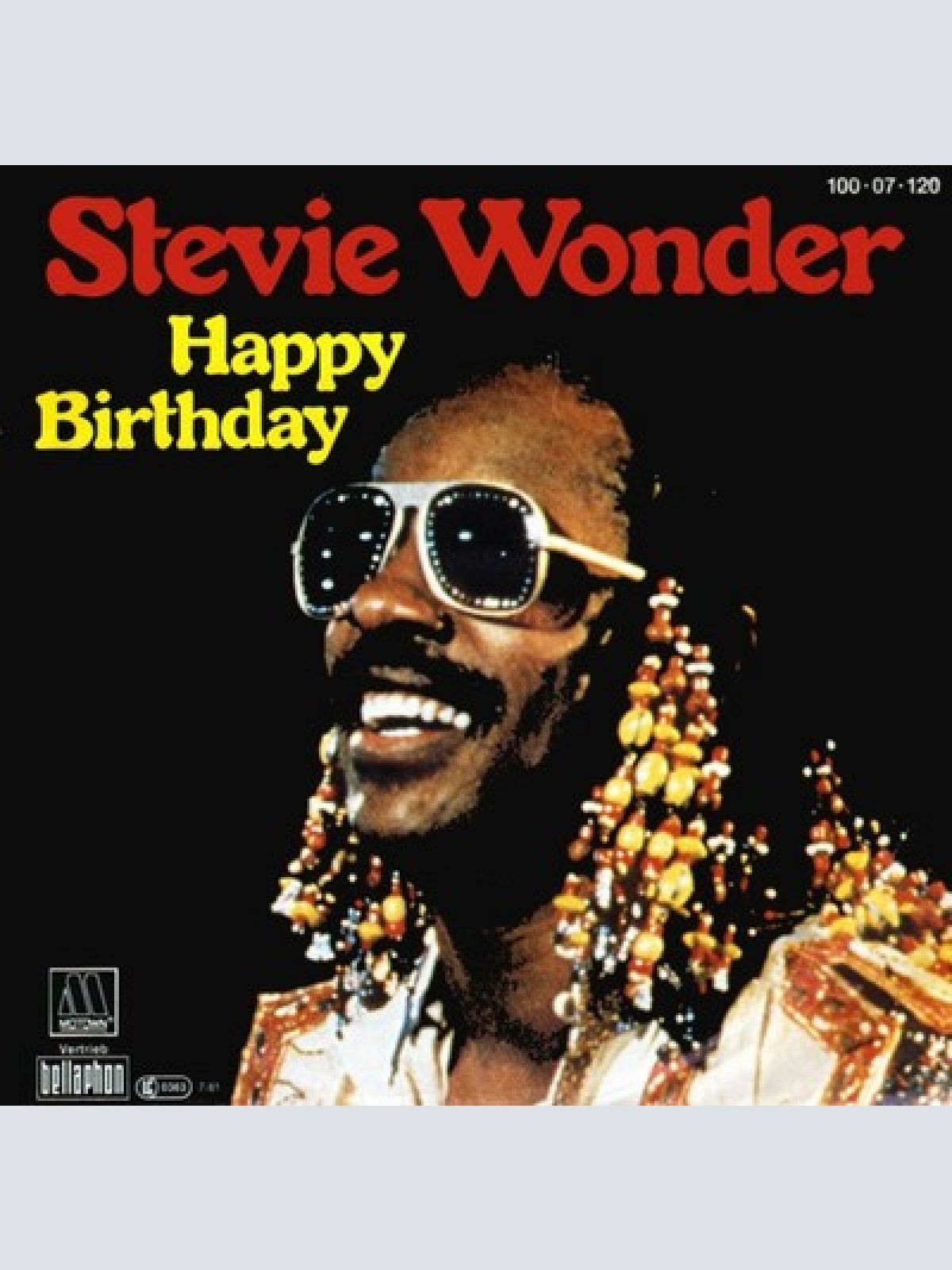 7", Single Stevie Wonder - Happy Birthday